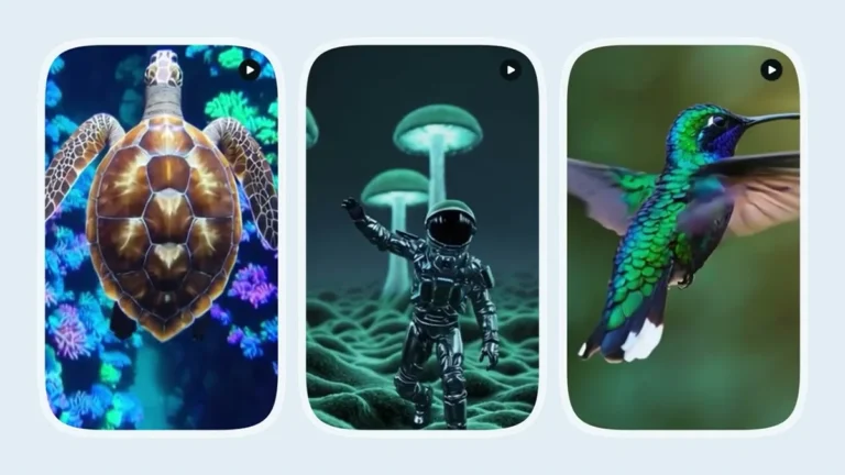 Giao diện tính năng tạo video AI Sora trong ứng dụng Bing