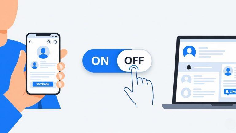 Người dùng tắt chế độ chuyên nghiệp trên Facebook bằng điện thoại và máy tính.
