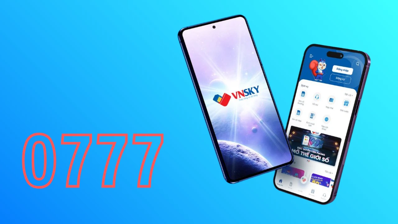 Đầu số 0777 của VNSKY chạy trên hạ tầng MobiFone
