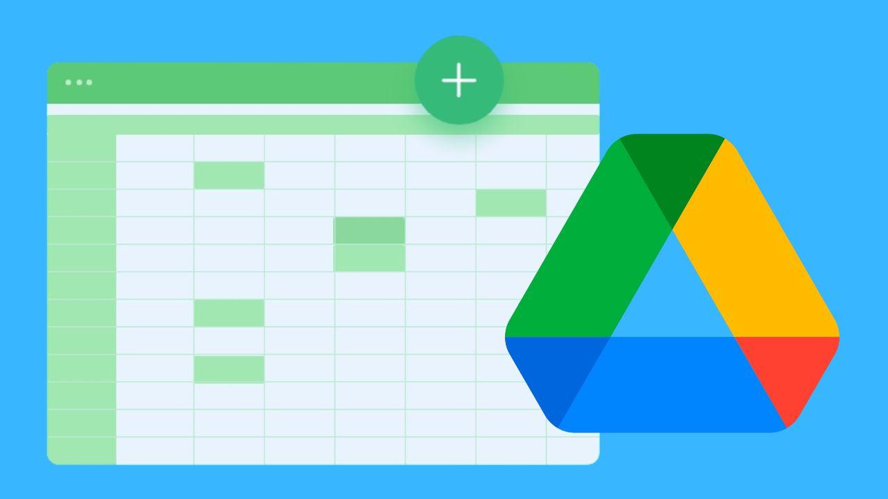 minh họa cách tạo bảng tính trên Google Drive bằng Google Sheets