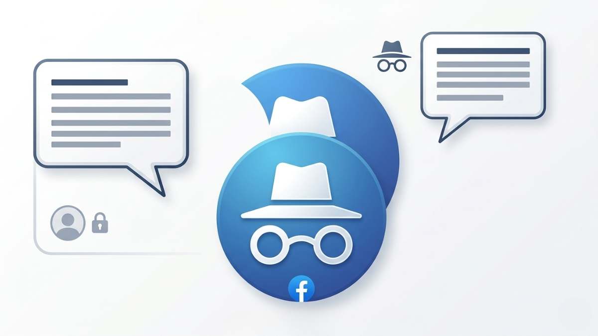 bình luận ẩn danh trên Facebook - hình minh họa