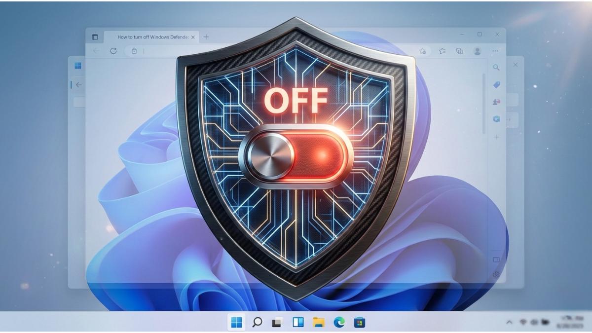 Hướng dẫn cách tắt Windows Defender trên Windows 11 và 10