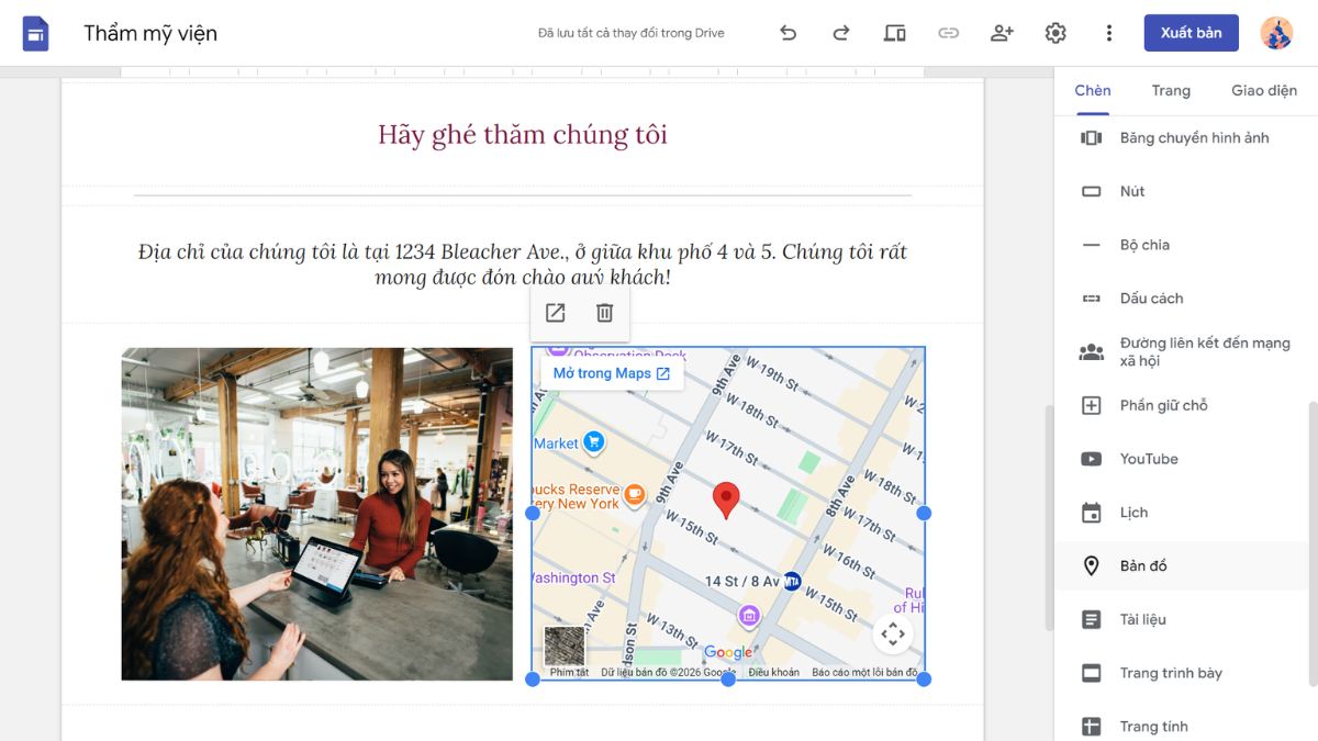 Hướng dẫn nhúng bản đồ Google Maps vào trang web giúp tăng độ tin cậy cho doanh nghiệp.