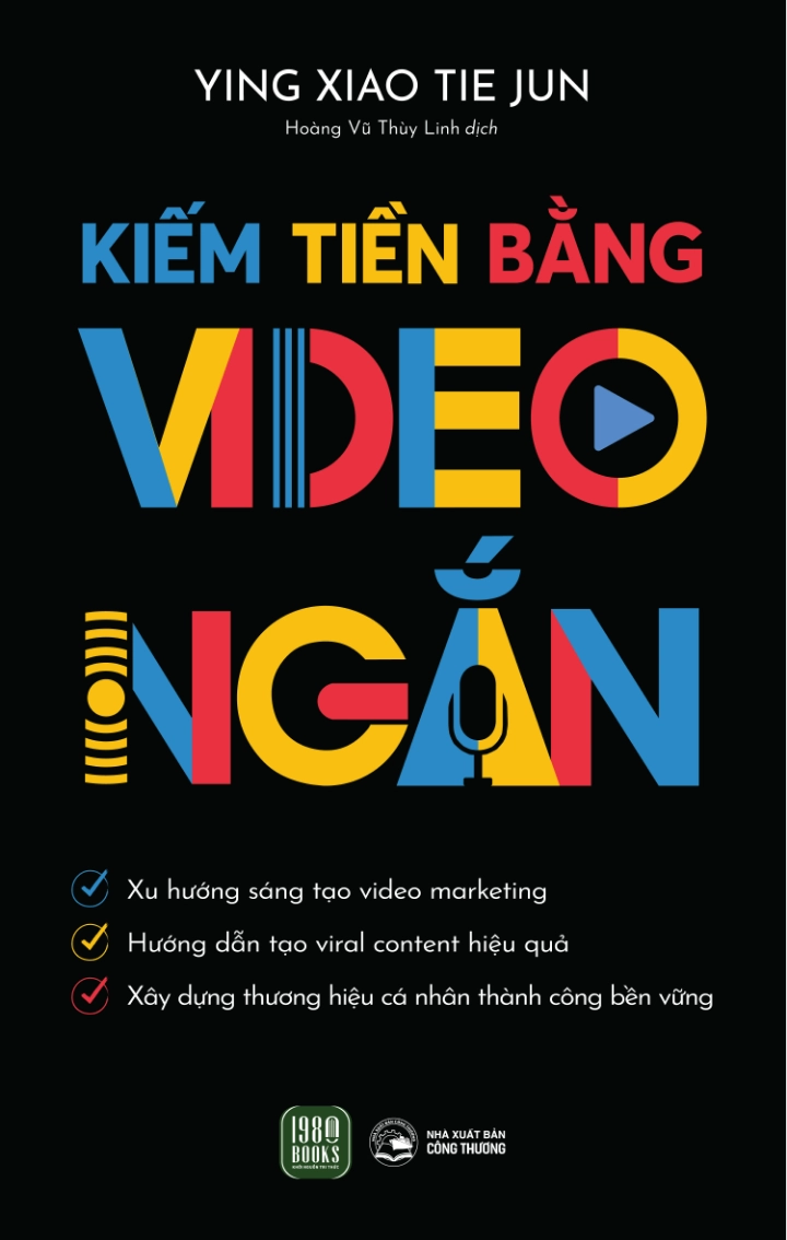 sách kiếm tiền bằng video ngắn